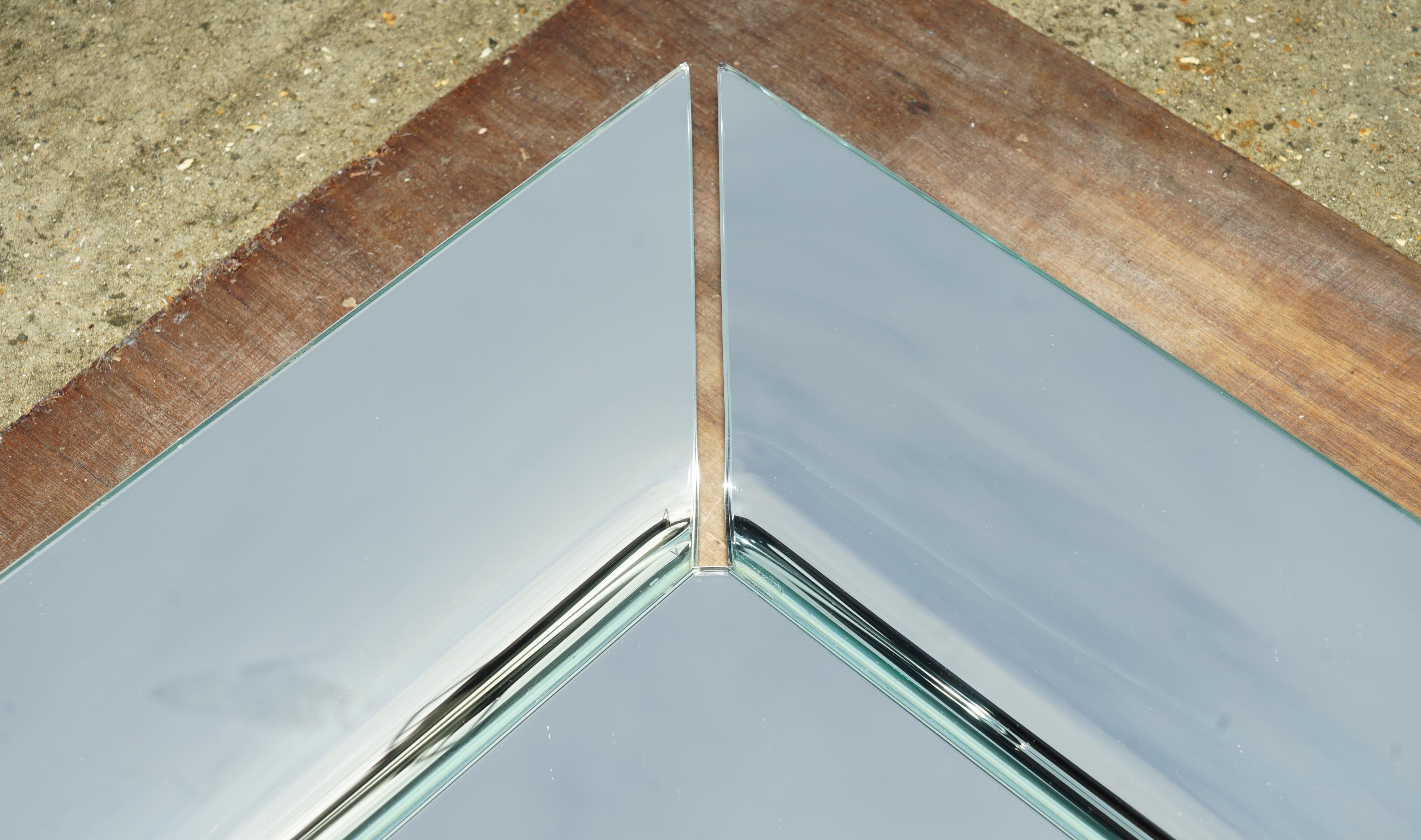 Mirror PAIR OF SUBLIME DESIGNER PHILIPPE STARCK FIAM CAADRE WALL MiRRORS 155CM TALL