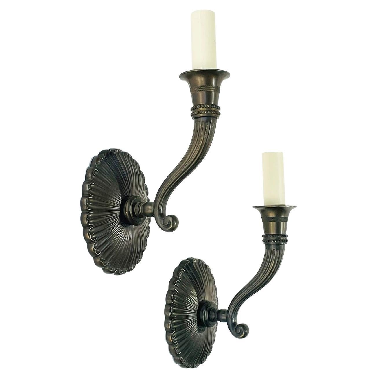 Pair of Sudbury Wall Sconces by Vaughan Designs For Sale