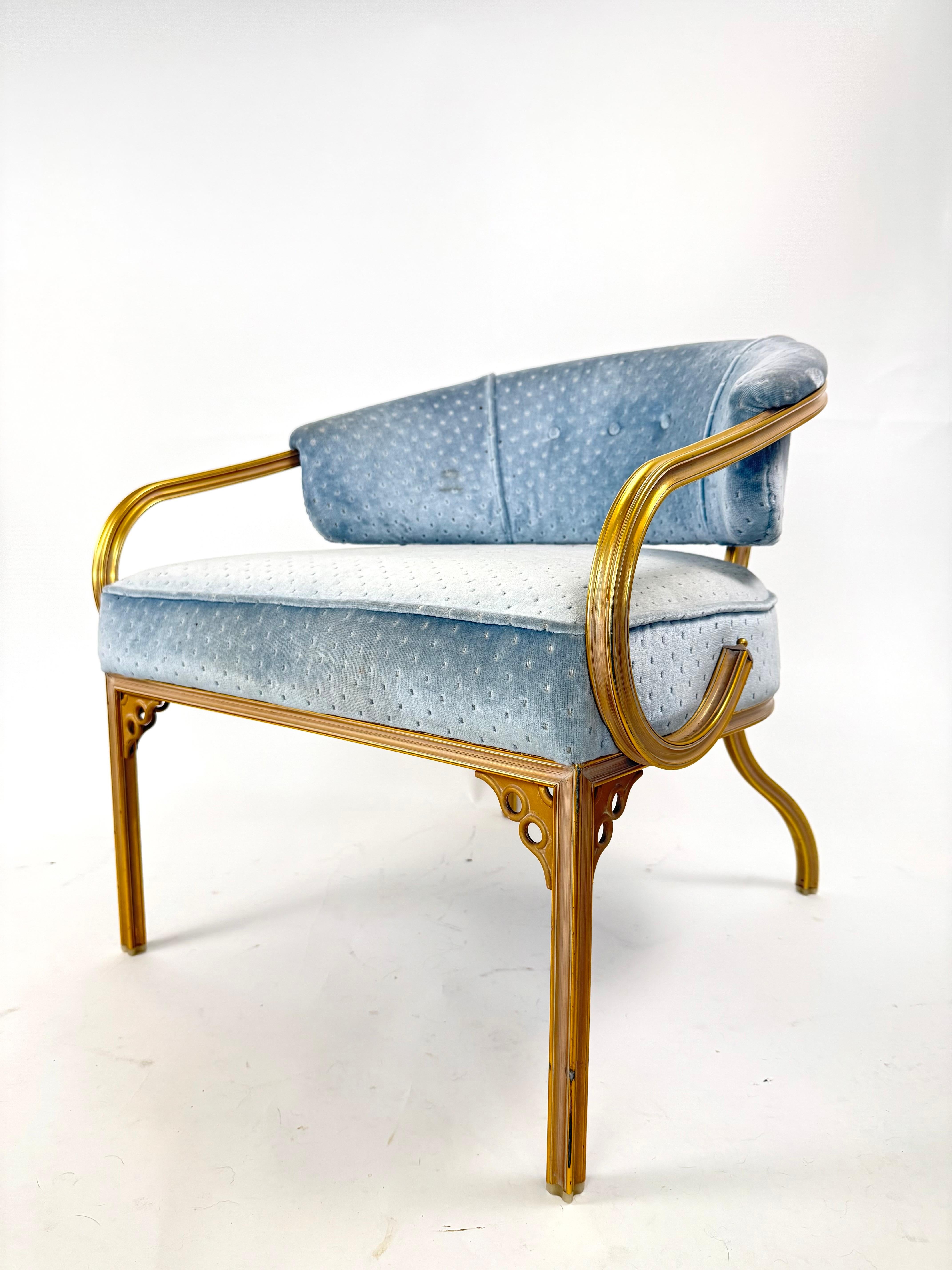 Pair of Super Chic Lounge Chairs by Robert Van Koert Cymbal Line For Sale 4