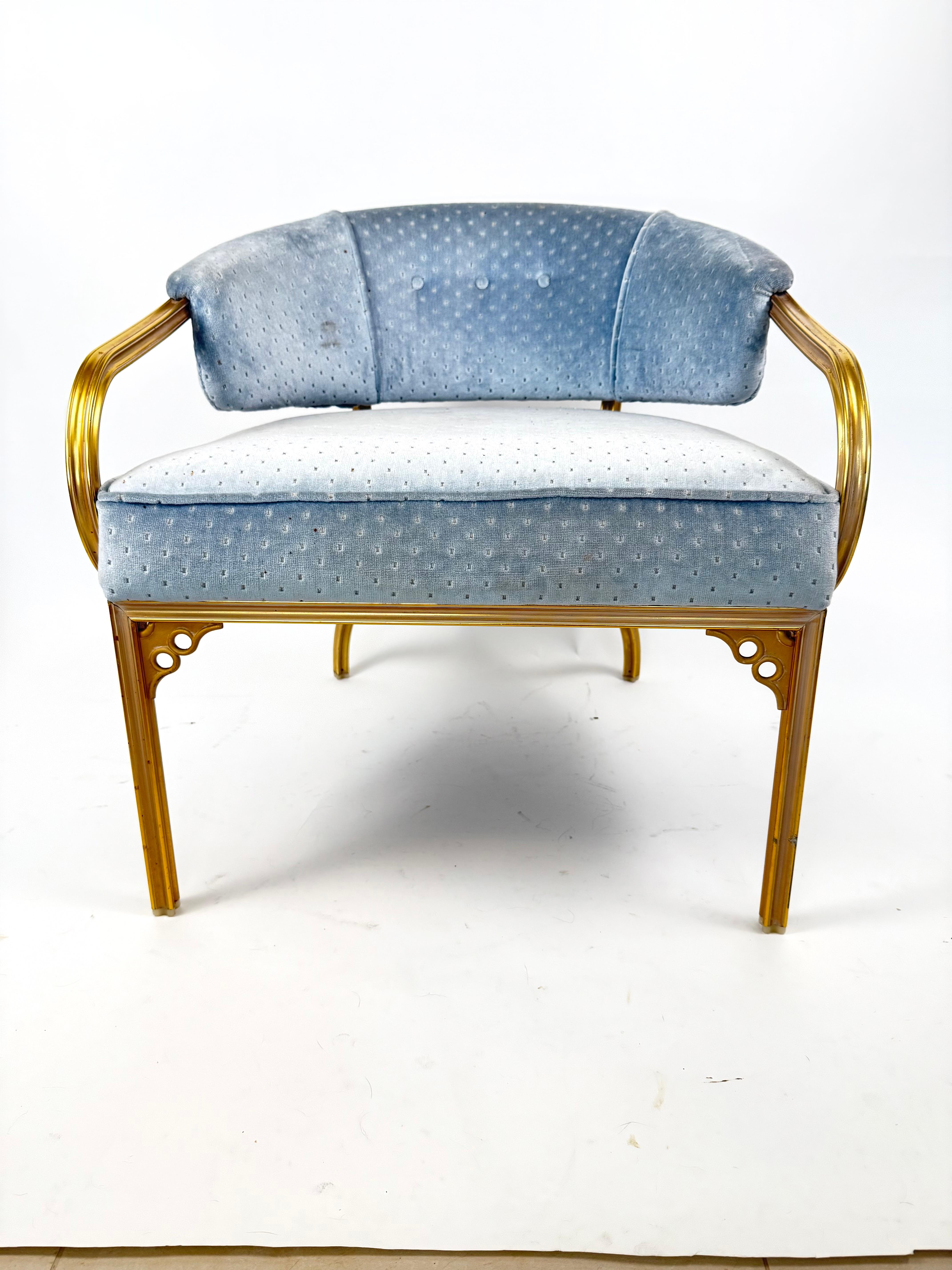 American Pair of Super Chic Lounge Chairs by Robert Van Koert Cymbal Line For Sale