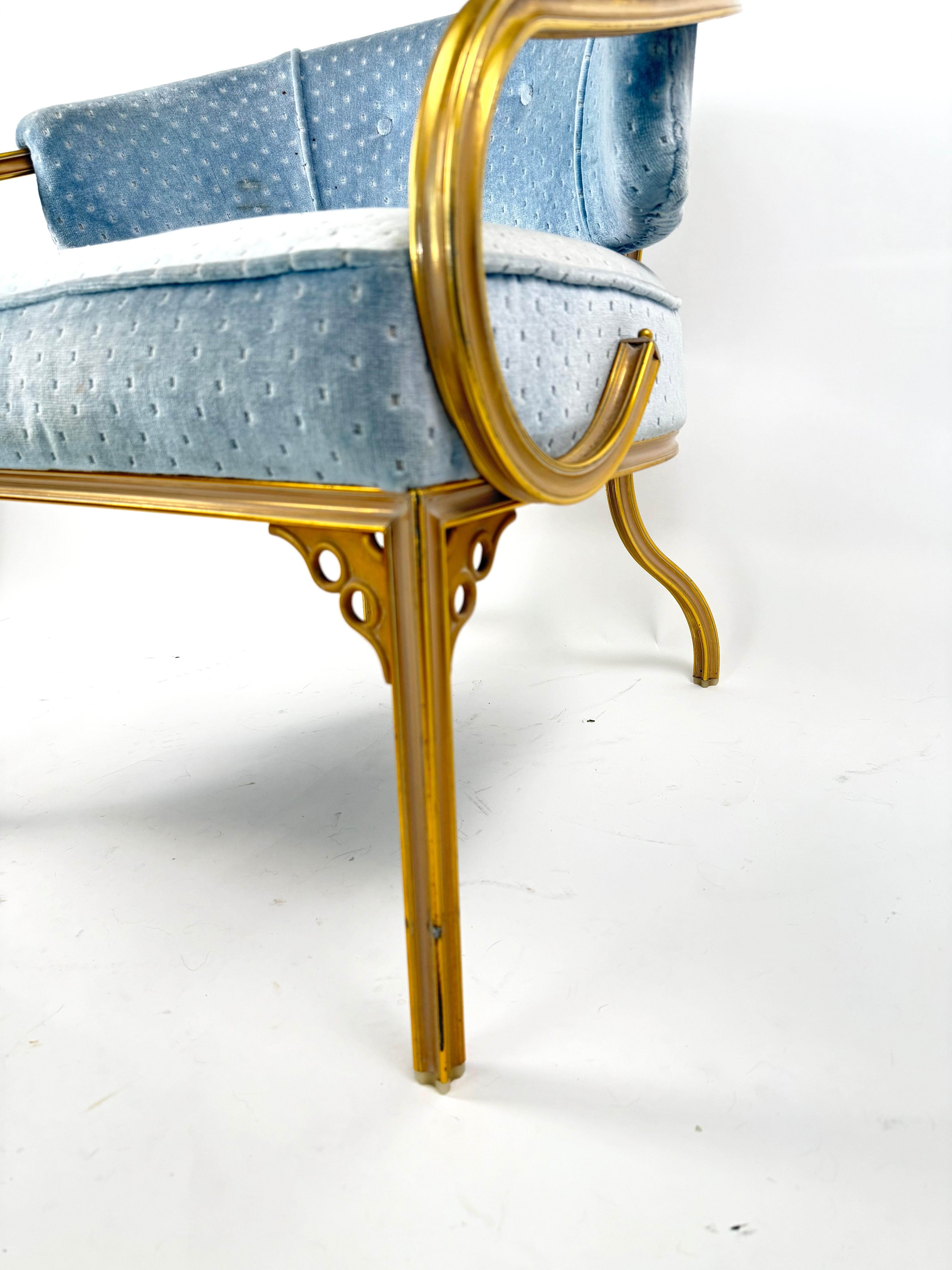 Pair of Super Chic Lounge Chairs by Robert Van Koert Cymbal Line For Sale 1
