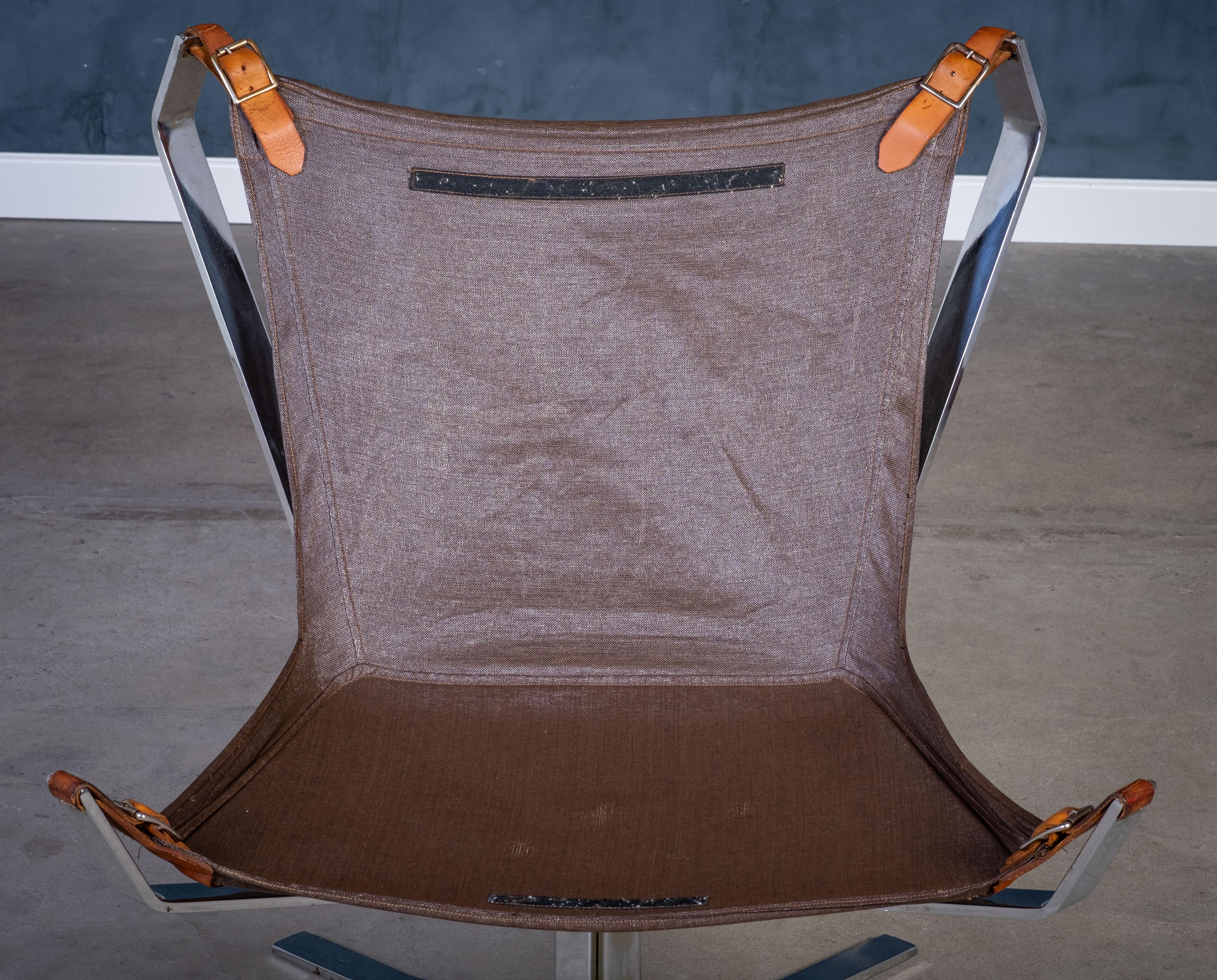 Paire de fauteuils en cuir 