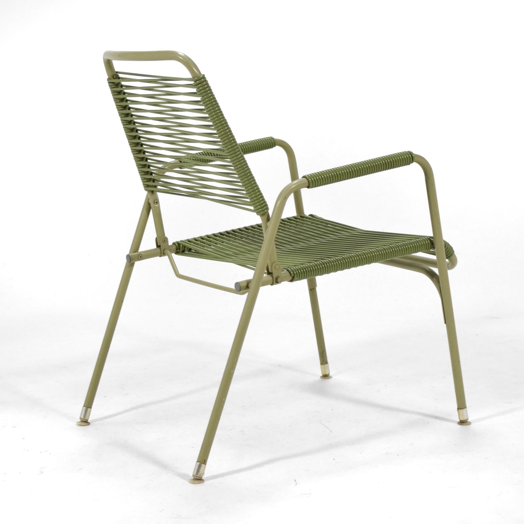 Mid-20th Century Pair of Surfline Outdoor Chairs