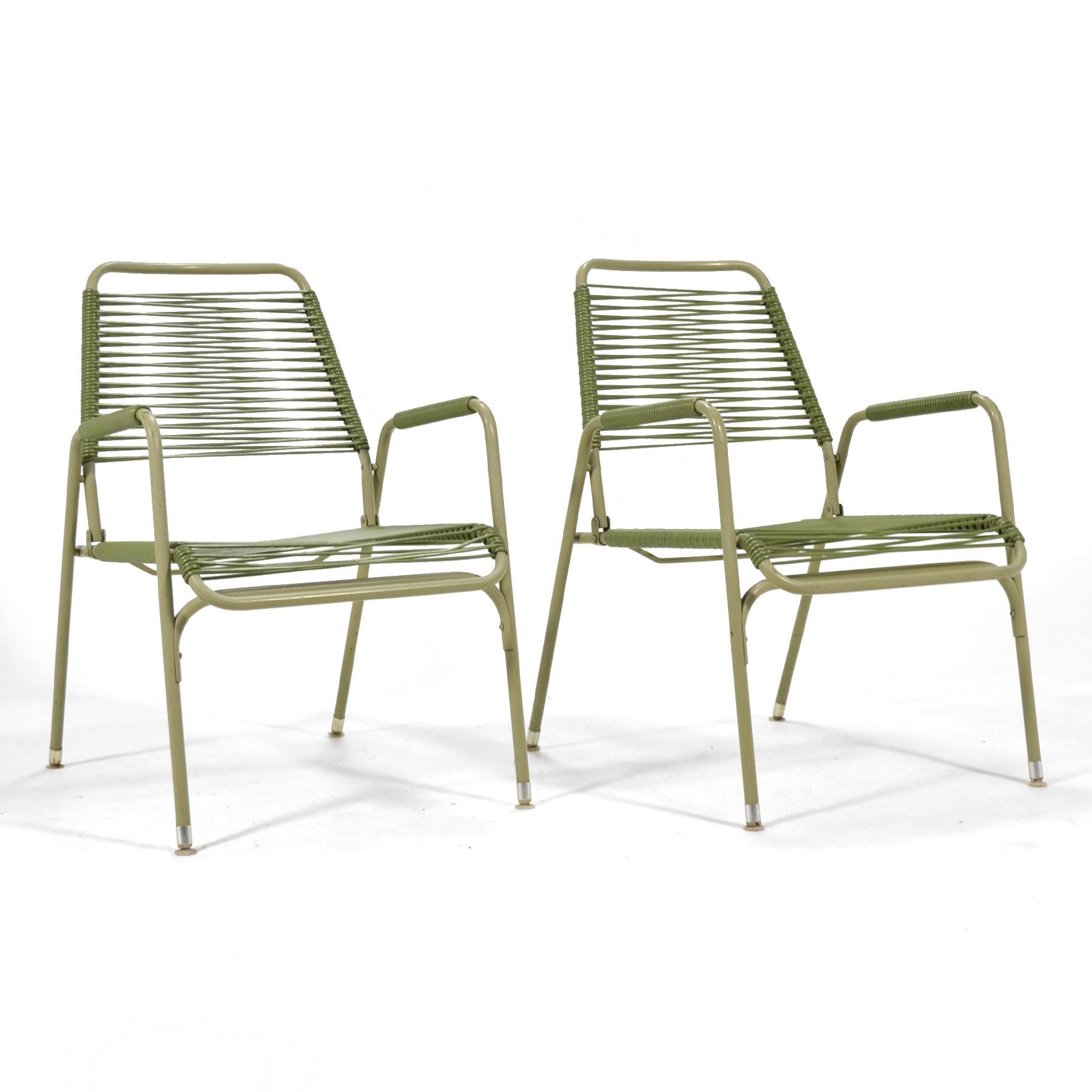 Aluminum Pair of Surfline Outdoor Chairs