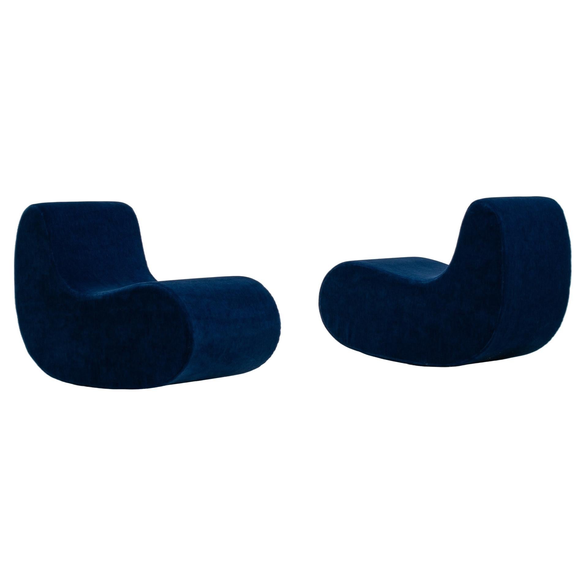 Pair of 'Sutra' Lounge Chairs by Gregorio Spini for Kundalini, Italy For Sale
