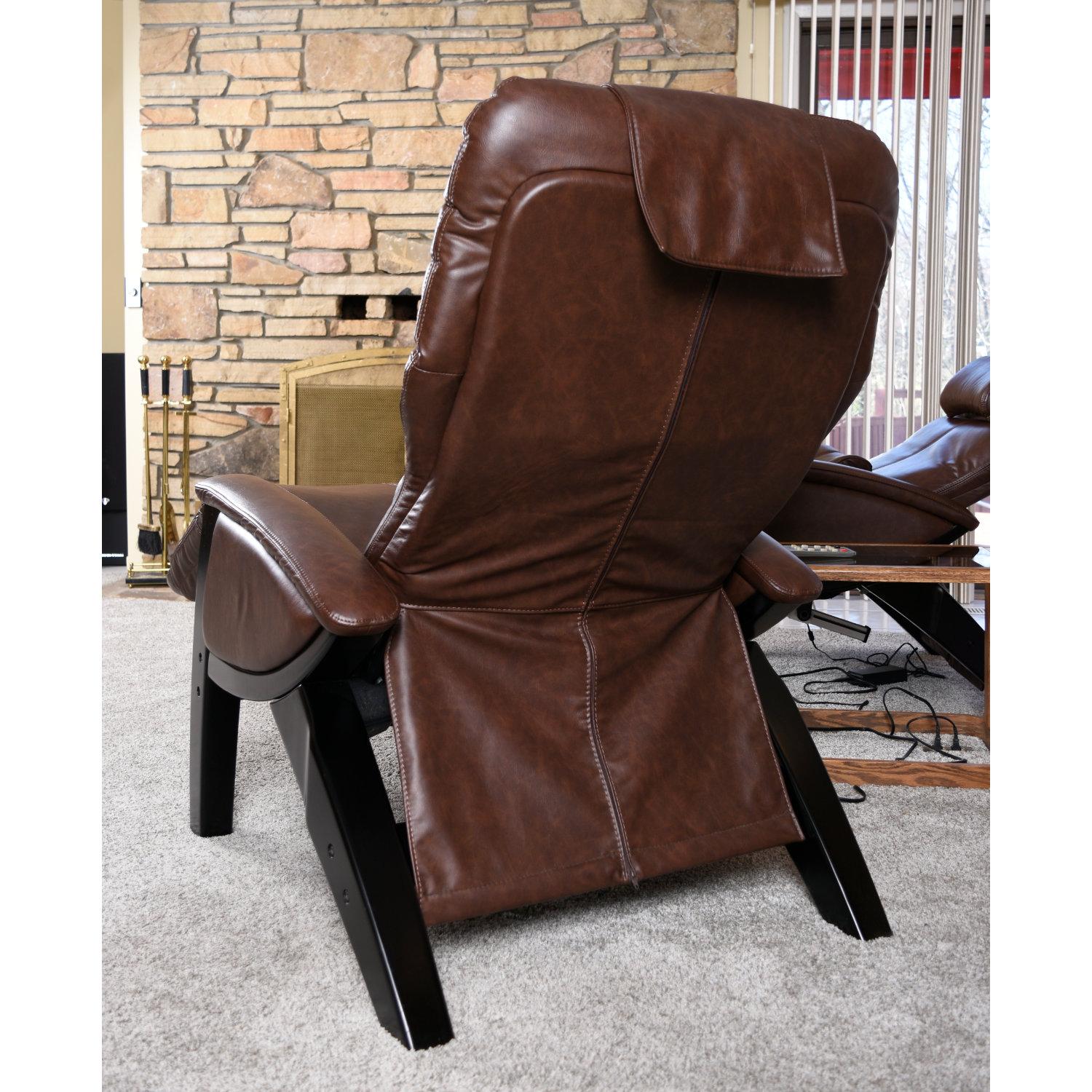 Pair of Svago SV 395 Zero Gravity Recliners Heated Vibrating Massage For Sale 6