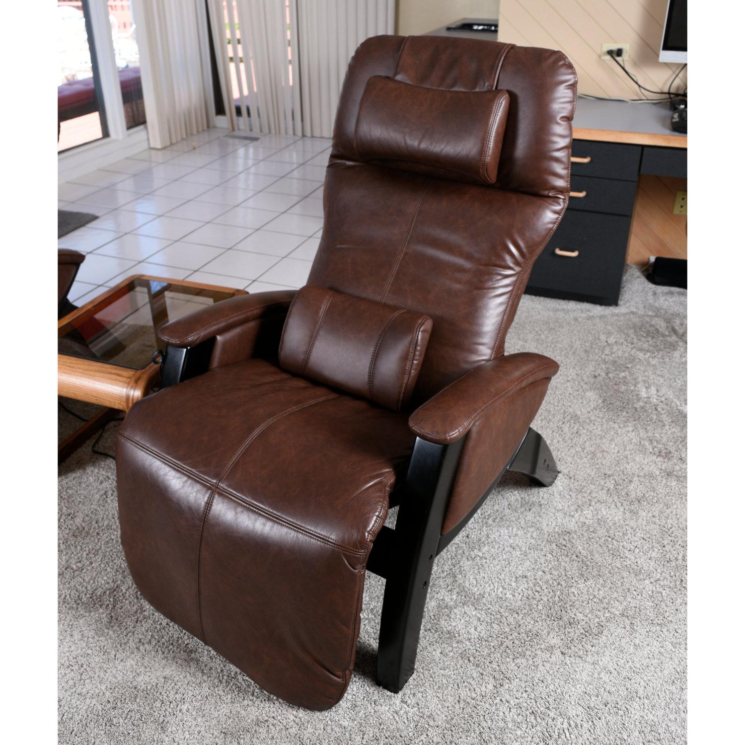 Pair of Svago SV 395 Zero Gravity Recliners Heated Vibrating Massage For Sale 7
