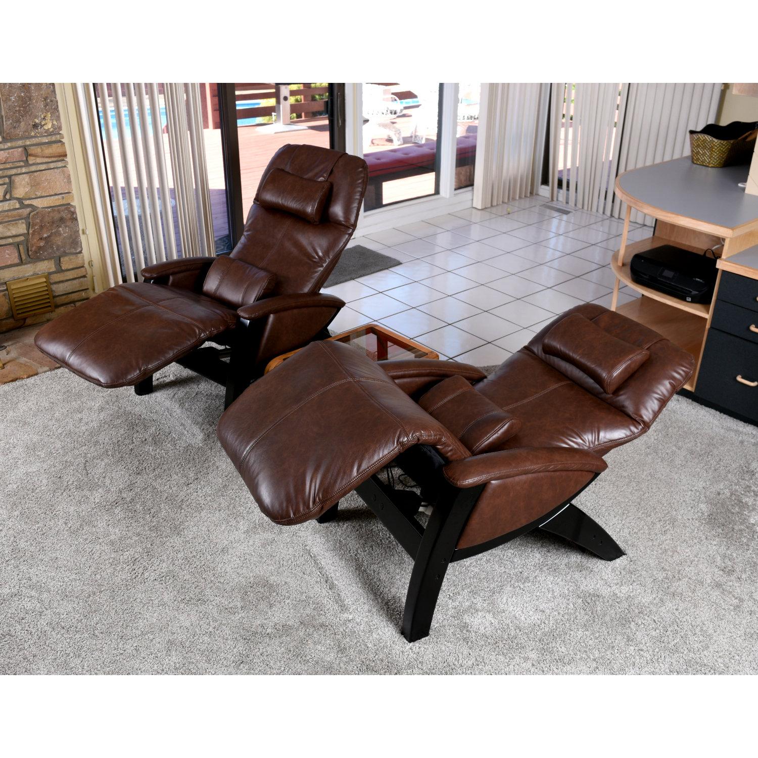 Svago SV 395 Zero Gravity Recliners – Gently Used, Excellent Condition.

Price listed is for the pair. Contact us if you prefer to buy just one.

The SV-395 combines the health benefits of zero gravity, power adjustable positioning, and modern