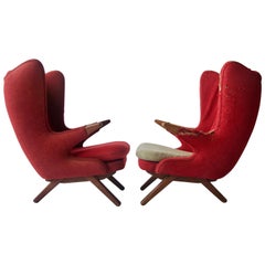 Pair of Sven Skipper Lounge Chairs