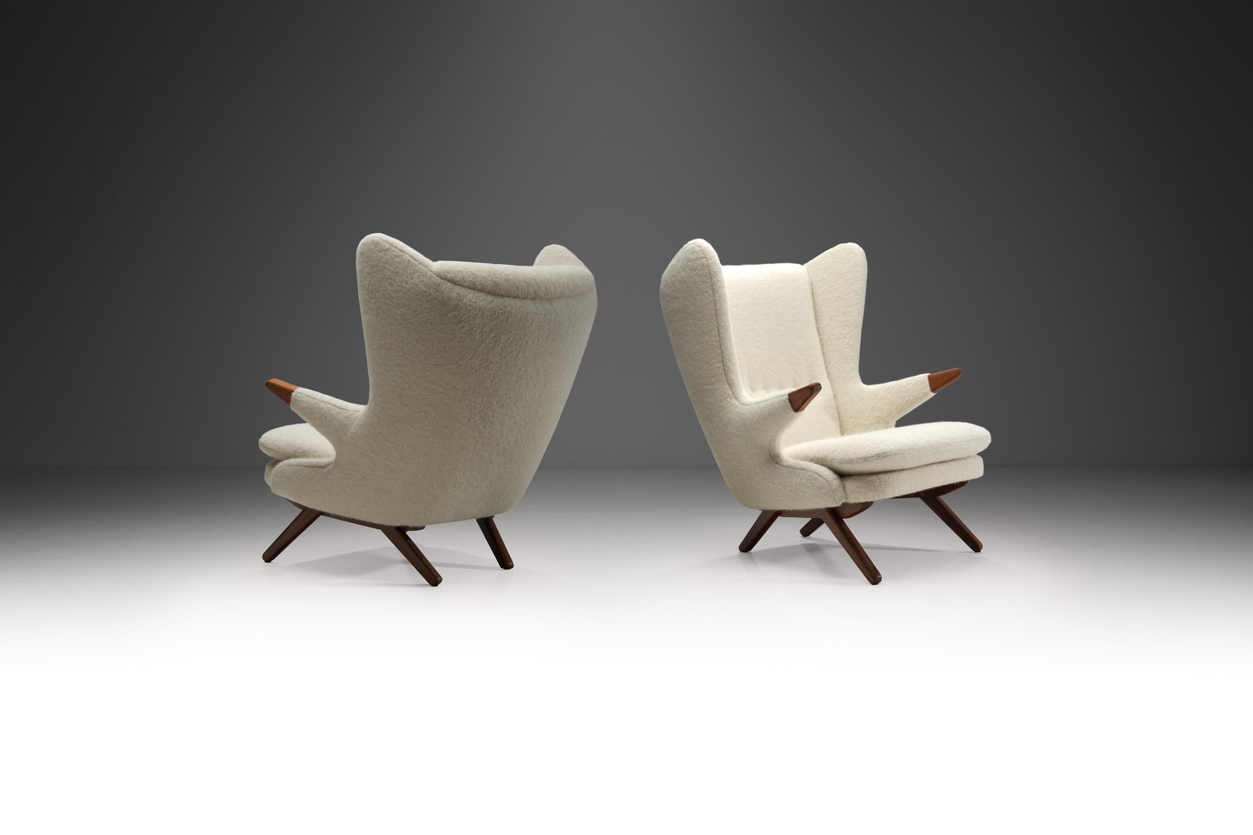 Mid-Century Modern Pair of Svend Skipper Lounge Chairs for Skippers Møbler, Denmark 1960s