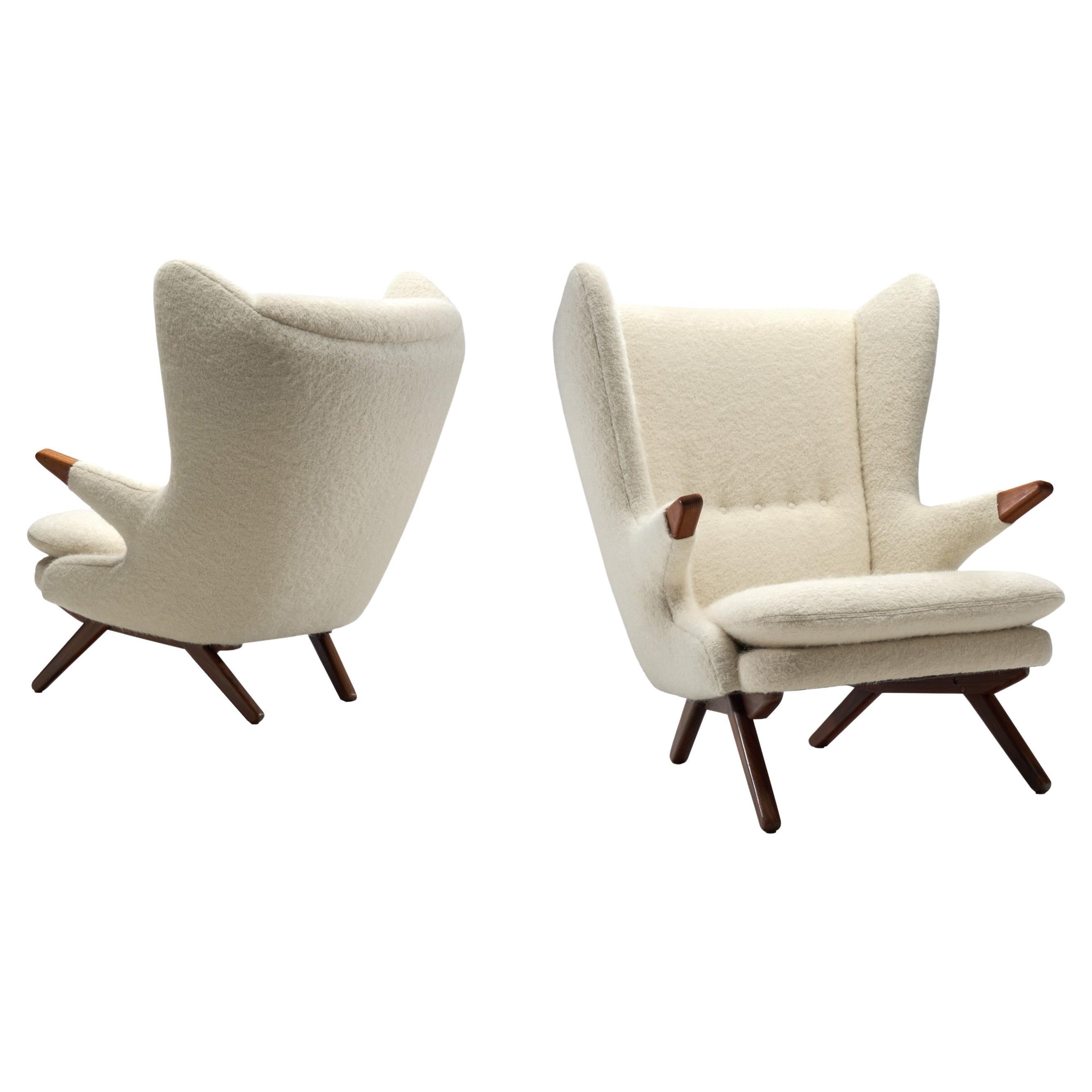 Paar Svend Skipper "Model No. 91" Lounge Sessel für Skipper Møbler, Dänemark 1960er Jahre im Angebot