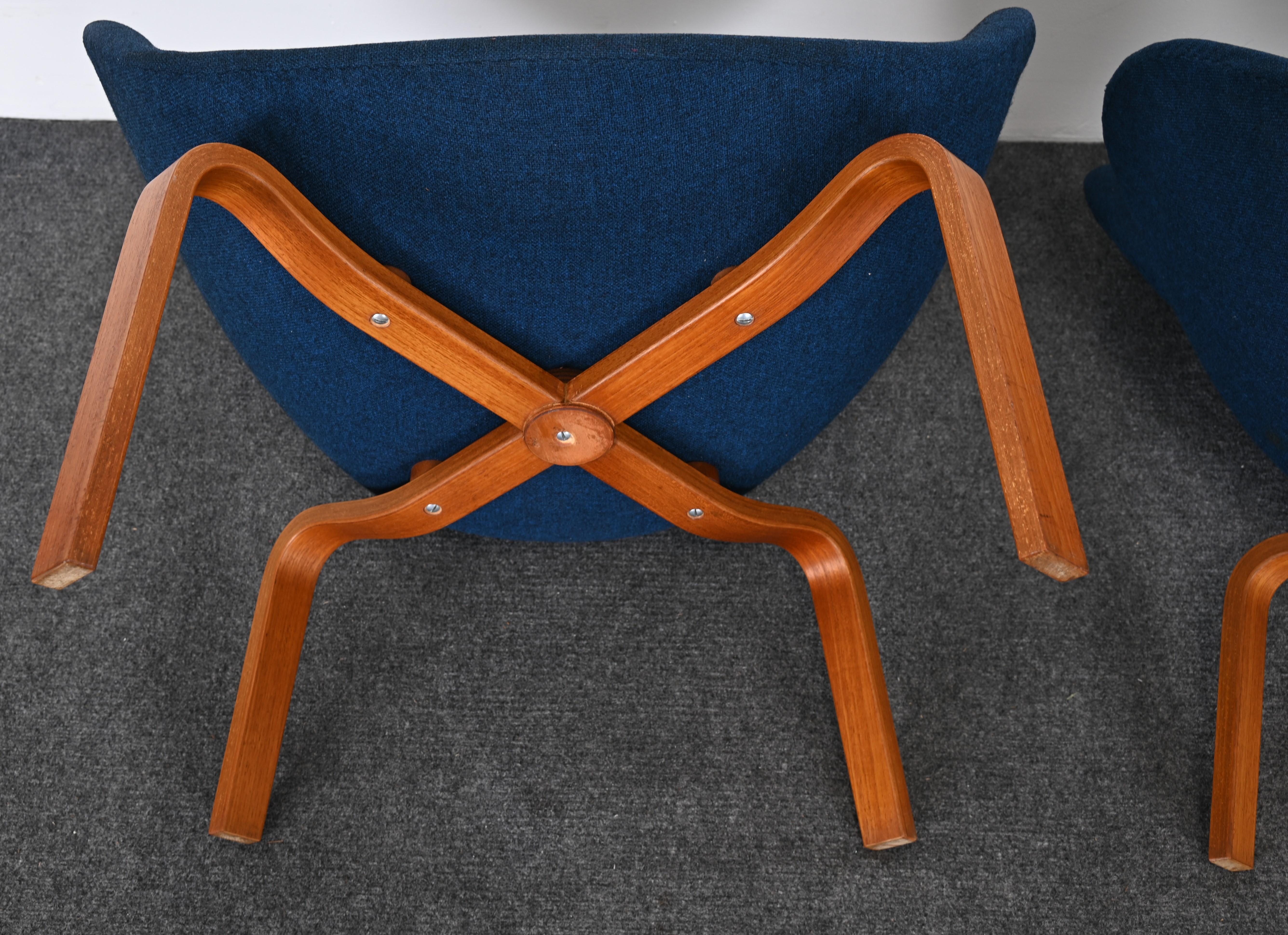 Paire de chaises longues « Swan » d'Arne Jacobsen, années 1960 4