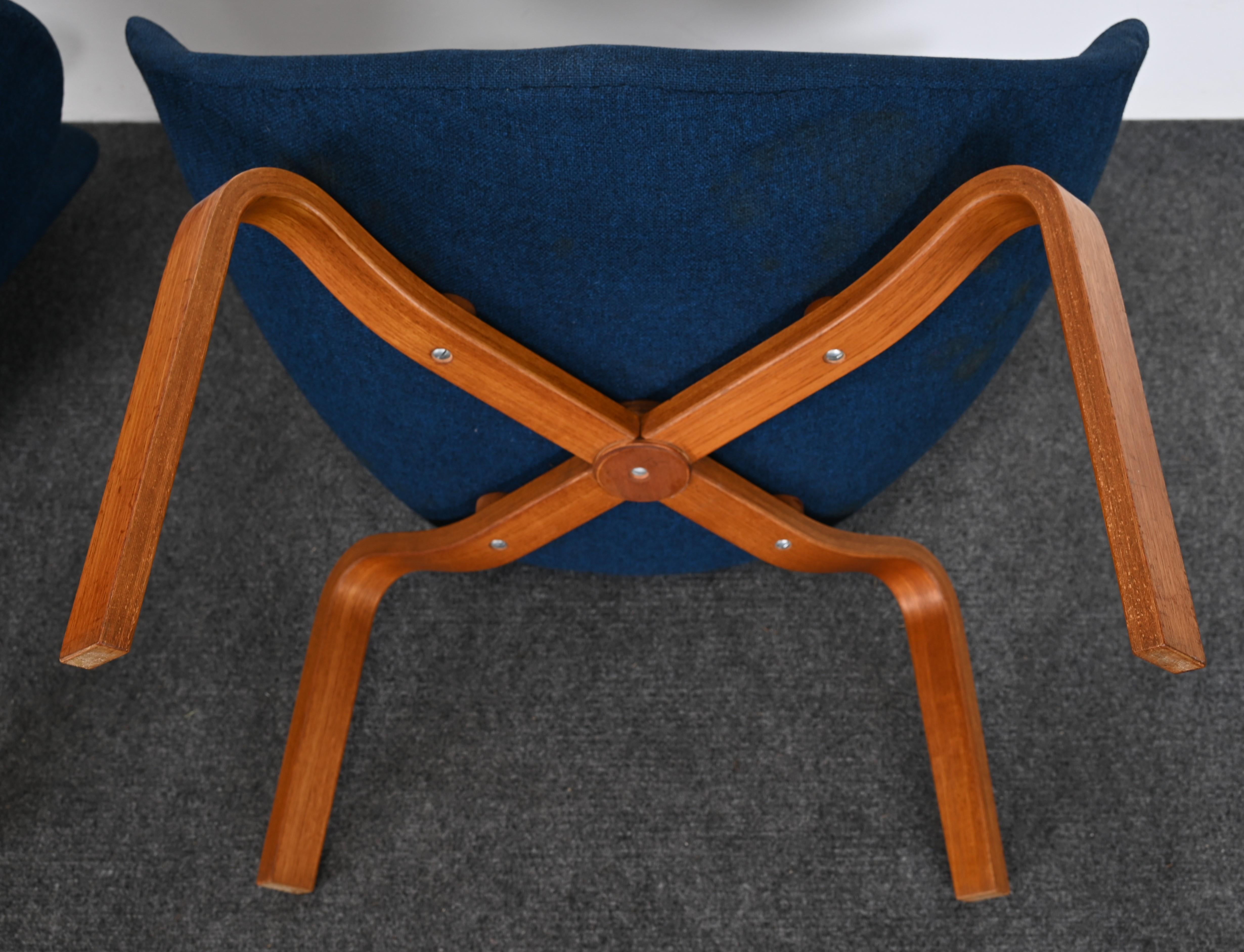 Paire de chaises longues « Swan » d'Arne Jacobsen, années 1960 5