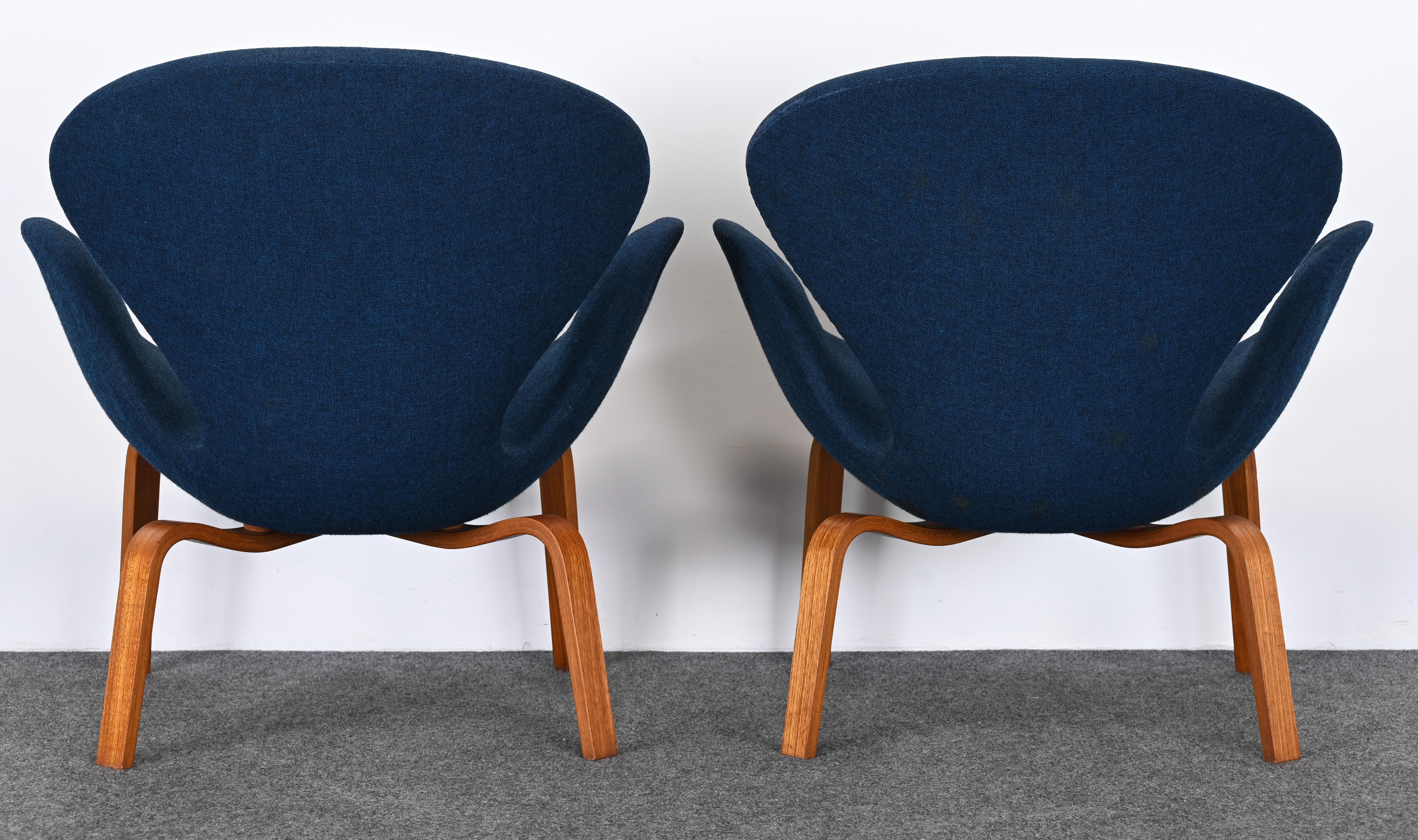 Paire de chaises longues « Swan » d'Arne Jacobsen, années 1960 1