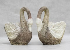 Pair of Swan Planters C1960s France