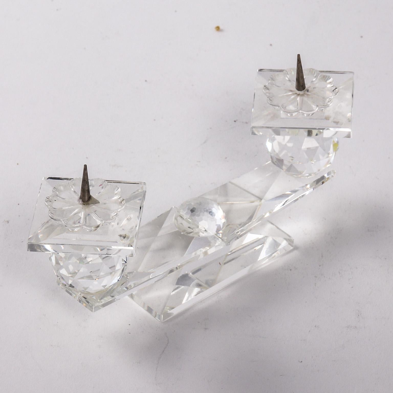 swarovski candle holders