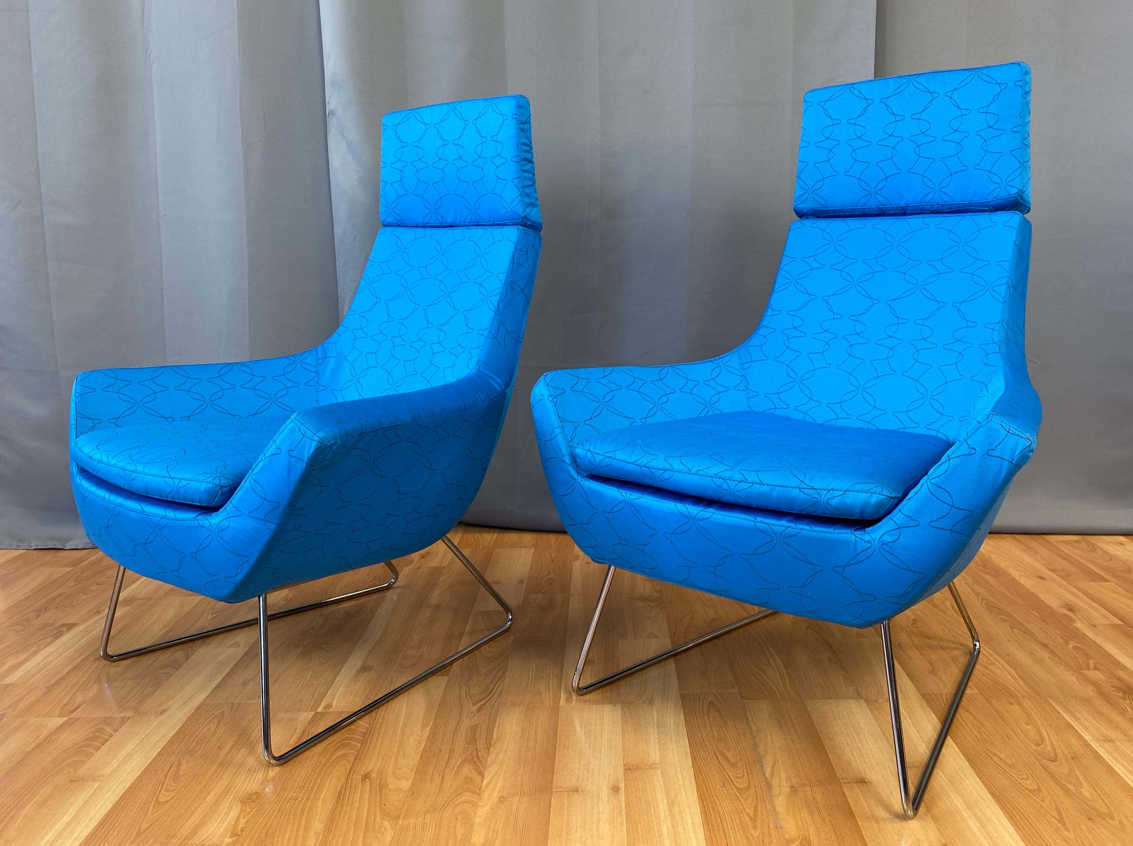 electric blue chair