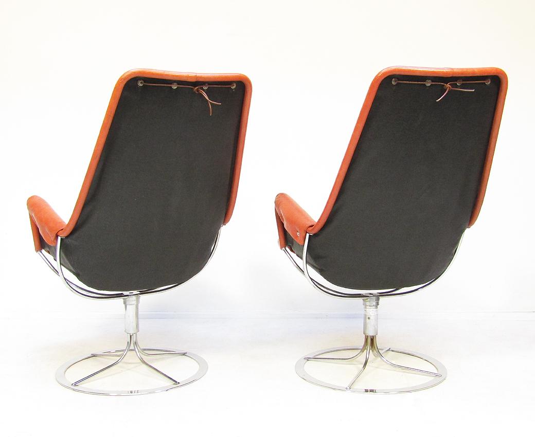 Steel Pair of Swedish 1960s 