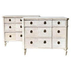 Pair of Swedish 19th century Chest of Drawers