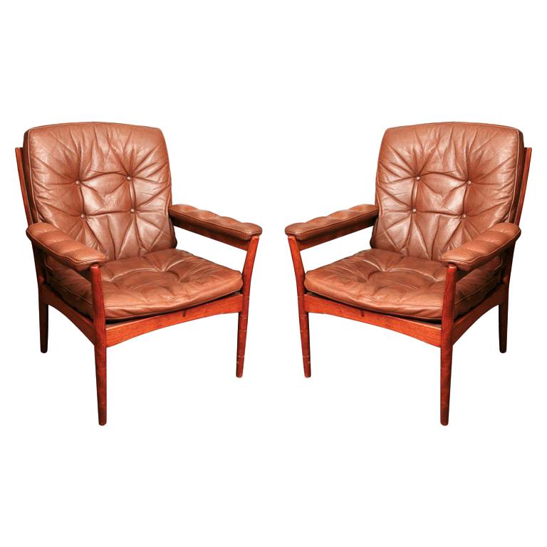Pair of Swedish Armchairs