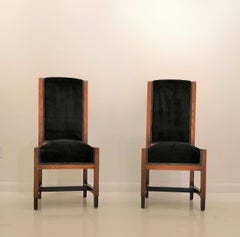 Pair of Swedish Art Deco Chairs, Sweden, 1930s