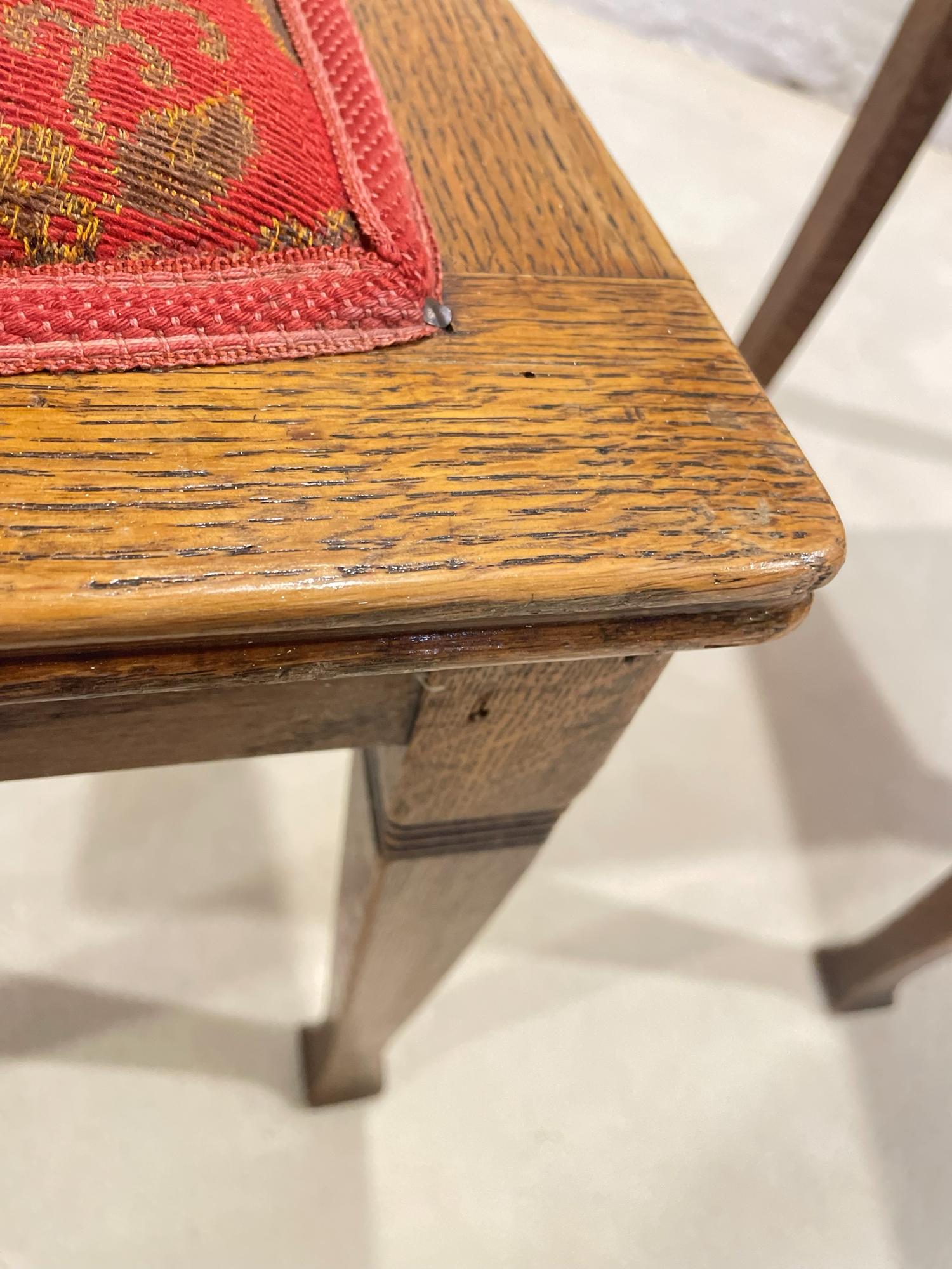 Paire de chaises suédoises Art Nouveau en Oak, vers 1910 en vente 3