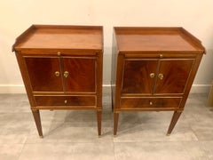 Pair of Swedish Bedside  Night StandTables in Neoclassical Style