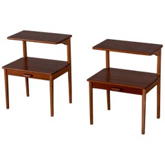 Pair of Swedish Bedside Tables, 1960s