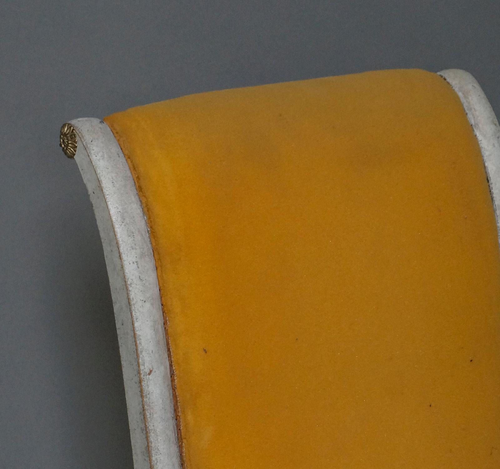 Pair of Swedish Biedermeier Chairs (Gemalt)