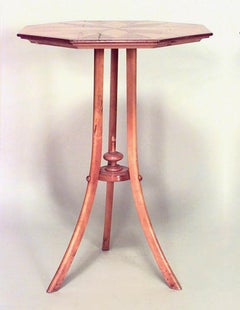 Pair of Swedish Biedermeier Birch End Tables