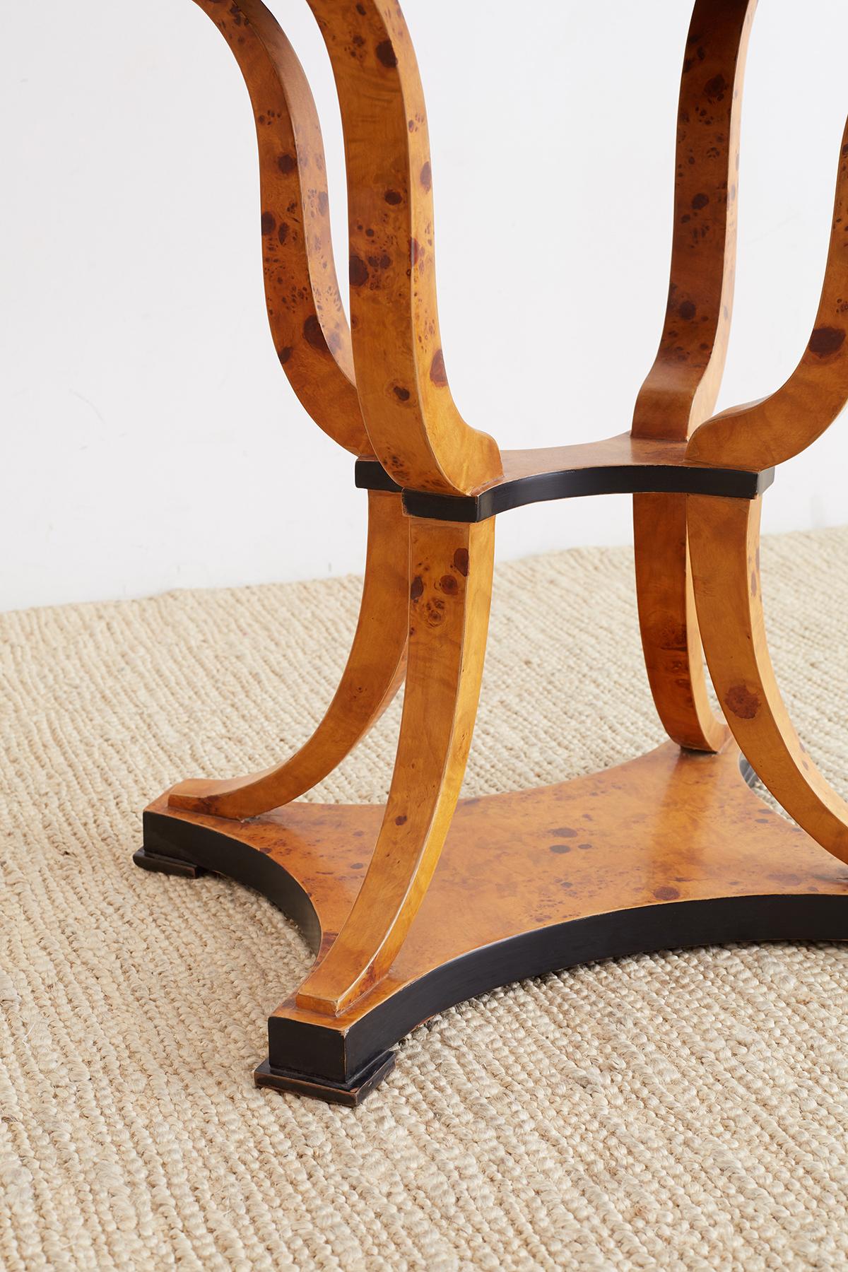 Pair of Swedish Biedermeier Style Sewing Table or Nightstands 5