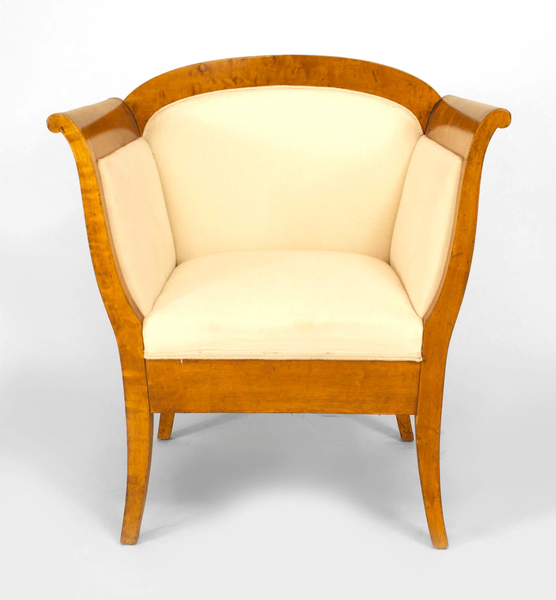 biedermeier armchairs