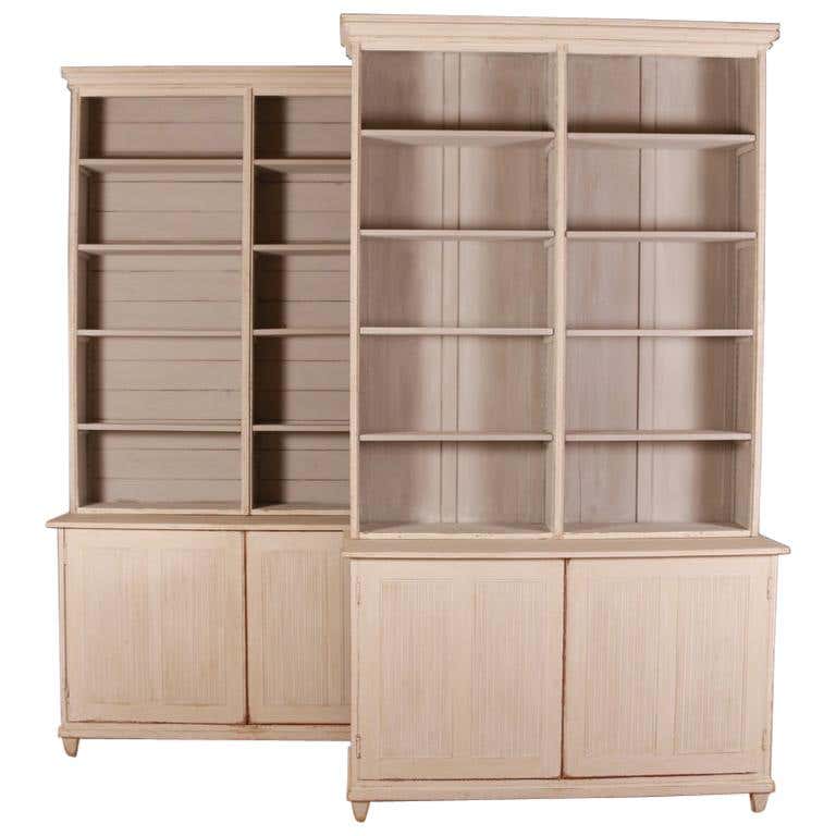 Pair of Maple Bookcases at 1stDibs