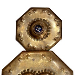 Pair of Swedish Brass Sconces
