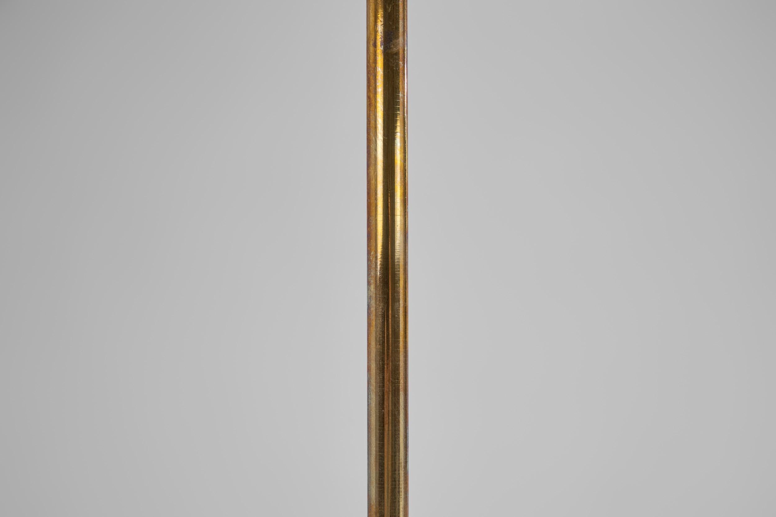 Schwedische Messing-Tischlampen von ASEA, Schweden, ca. 1960er Jahre, Paar im Angebot 9