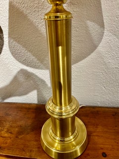 Pareja de lámparas de mesa suecas de latón de  Ewa Varnamo