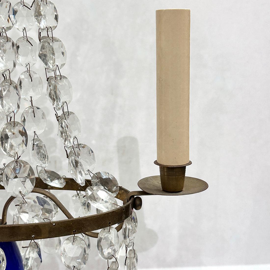 Pair of Swedish Candelabra In Good Condition For Sale In New York, NY