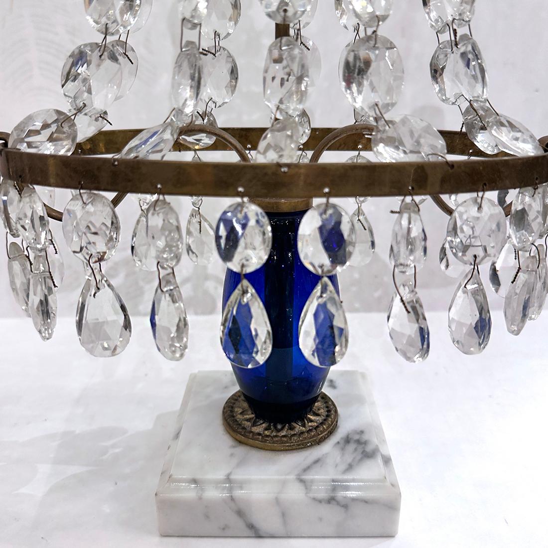 Early 20th Century Pair of Swedish Candelabra For Sale