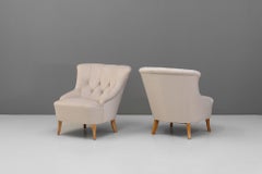 Pair of Swedish Cocktail Chairs