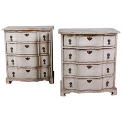 Pair of Swedish Commodes