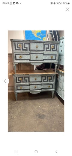 Pair of Swedish Commodes