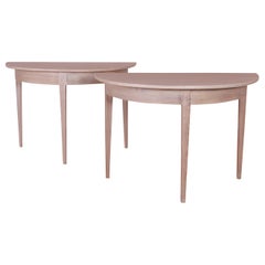 Pair of Swedish Console Tables