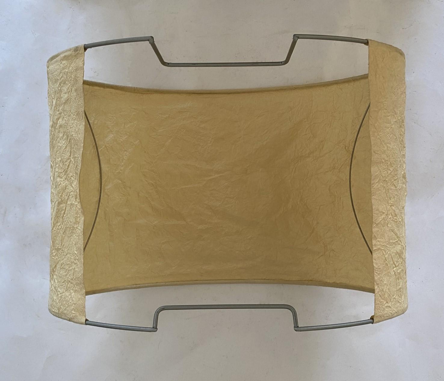 Coppia di lampade svedesi di design, Svezia, anni '80, lampade da parete in carta giapponese in vendita 4