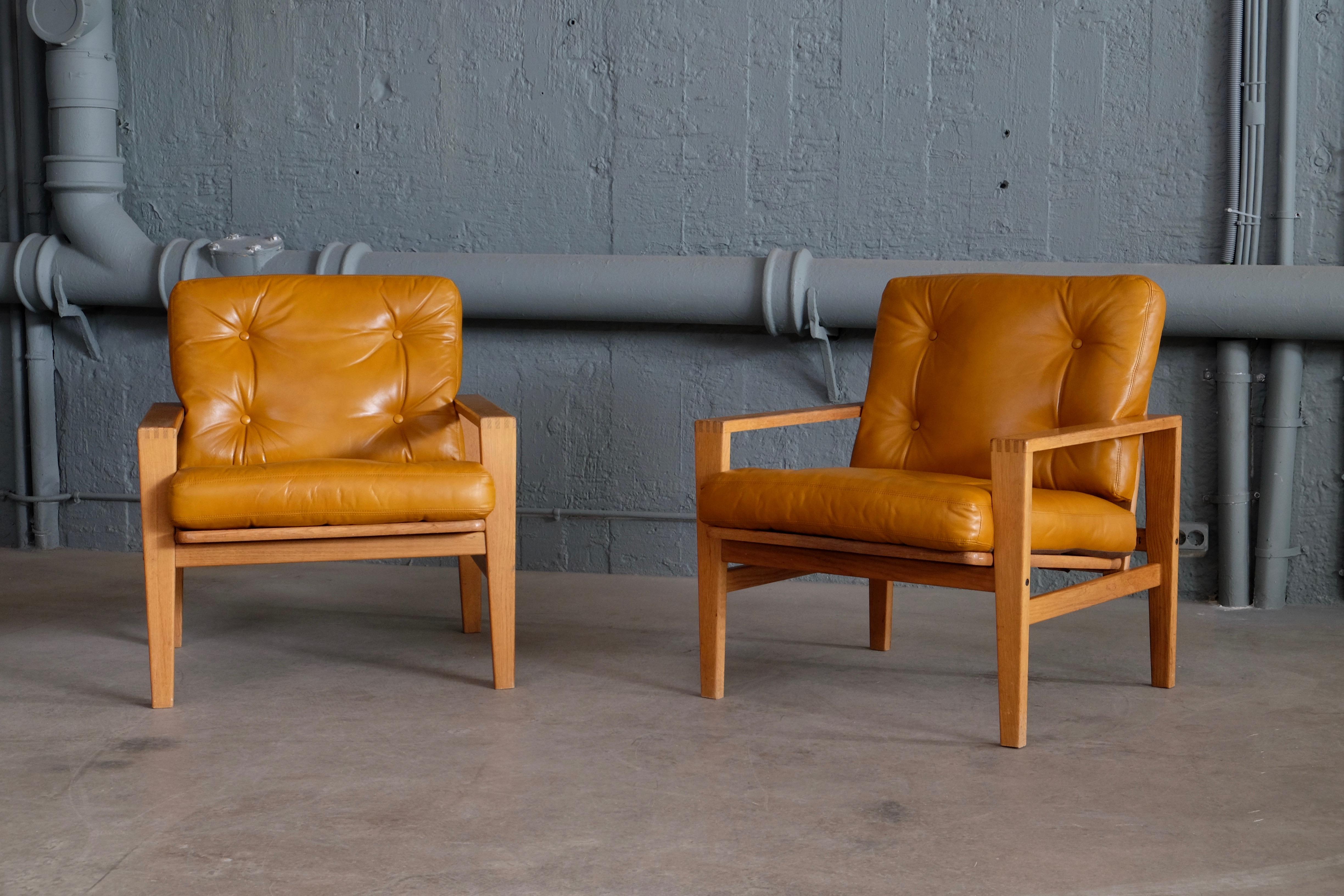 Pair of Swedish Easy Chairs, 1960s In Good Condition In Stockholm, SE