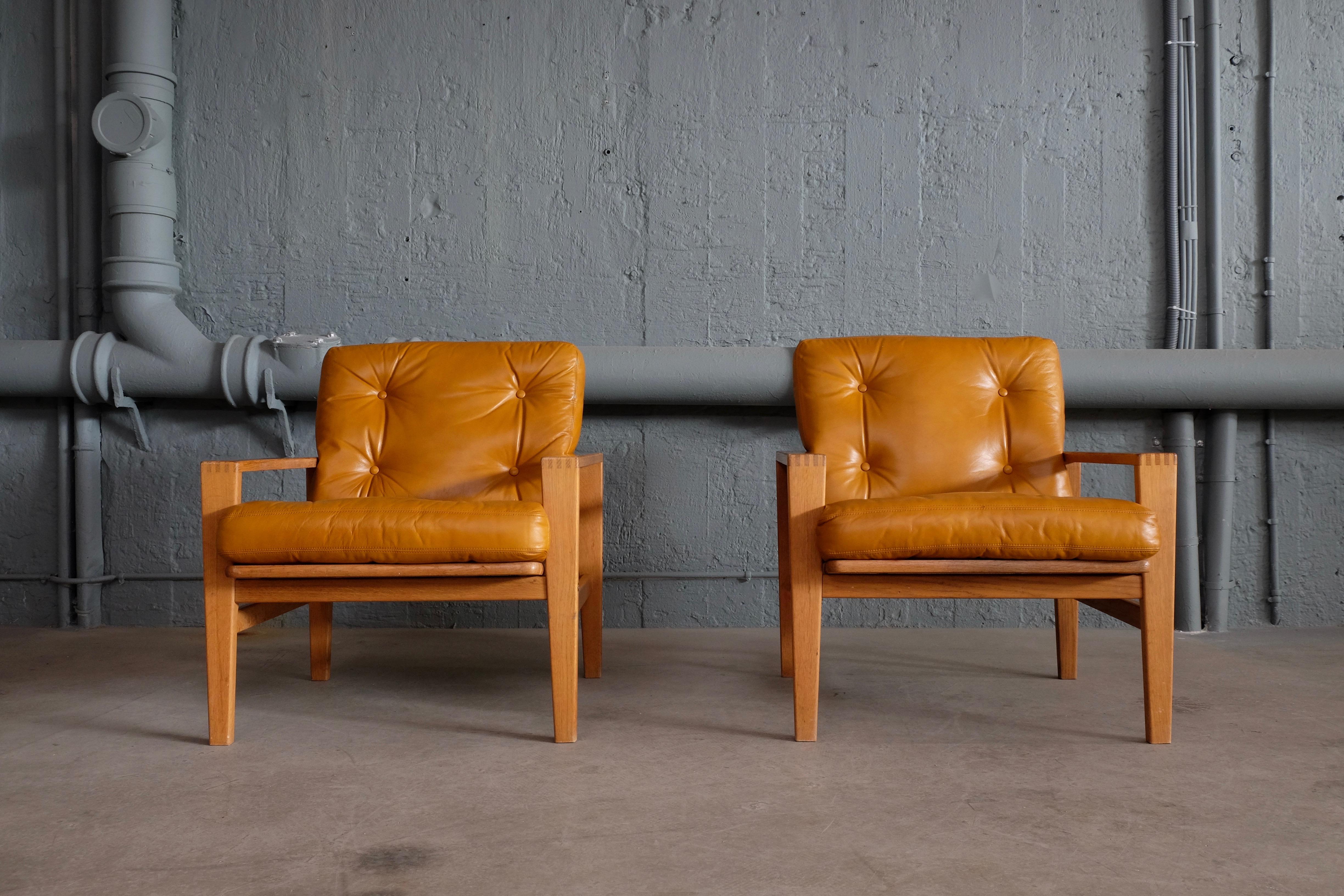 Pair of Swedish Easy Chairs, 1960s 2
