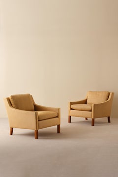 Coppia di poltrone svedesi di OPE, anni '60