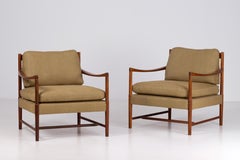 Pair of Swedish Easy Chairs Model "Bristol", 1960s