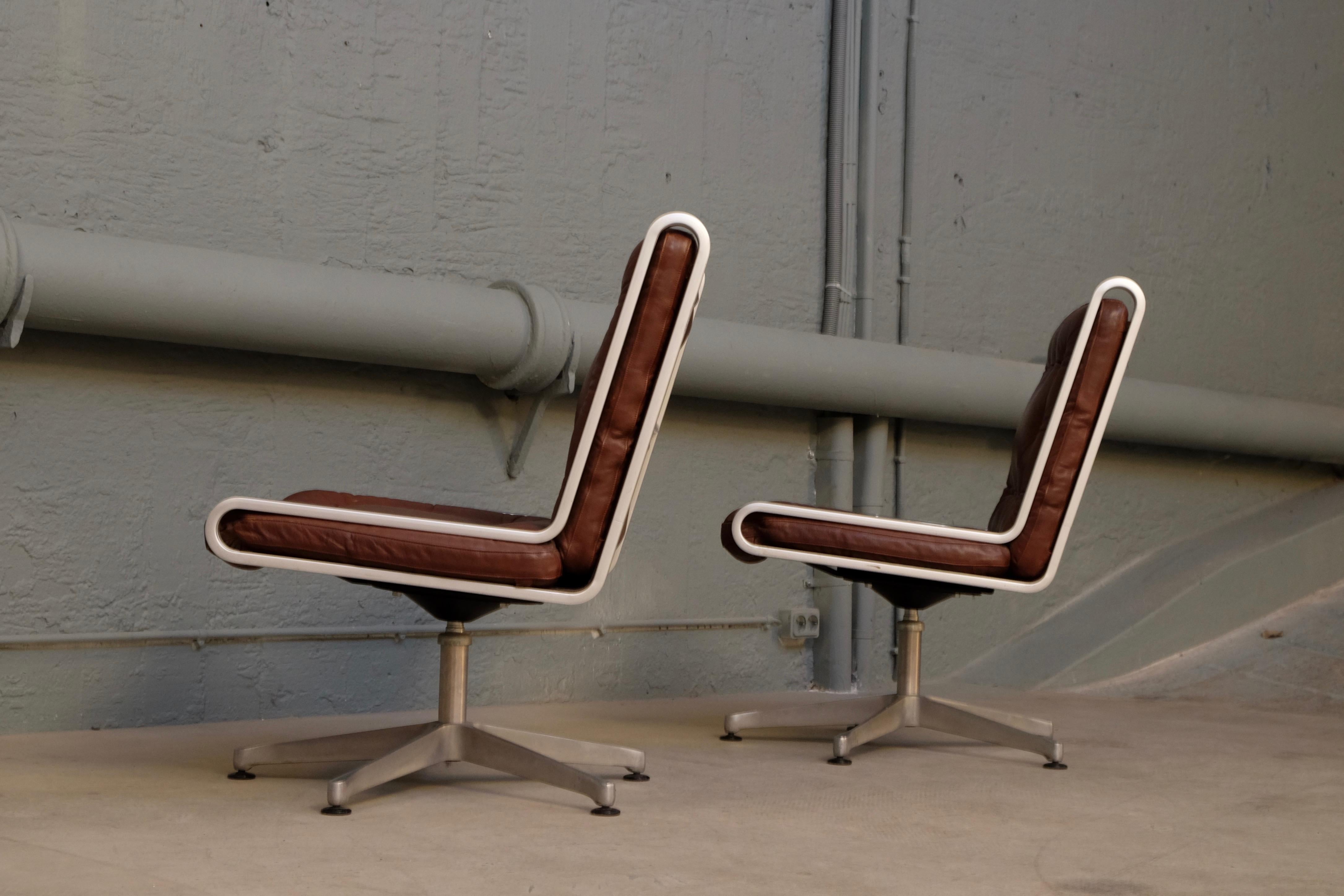 Pair of Erik Sigfrid Persson Easy Chairs, Sweden, 1970s In Good Condition In Stockholm, SE