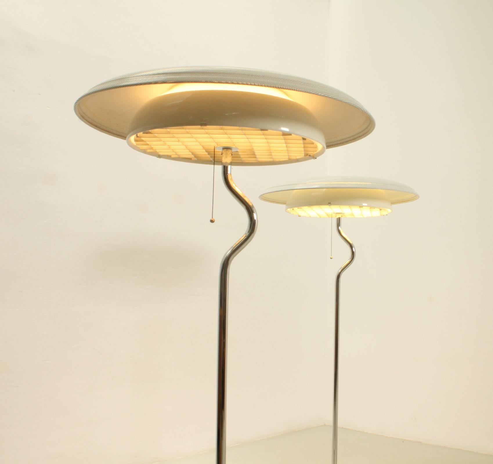 Pair of Swedish Floor Lamps by Ateljé Lyktan, 1980's For Sale 9