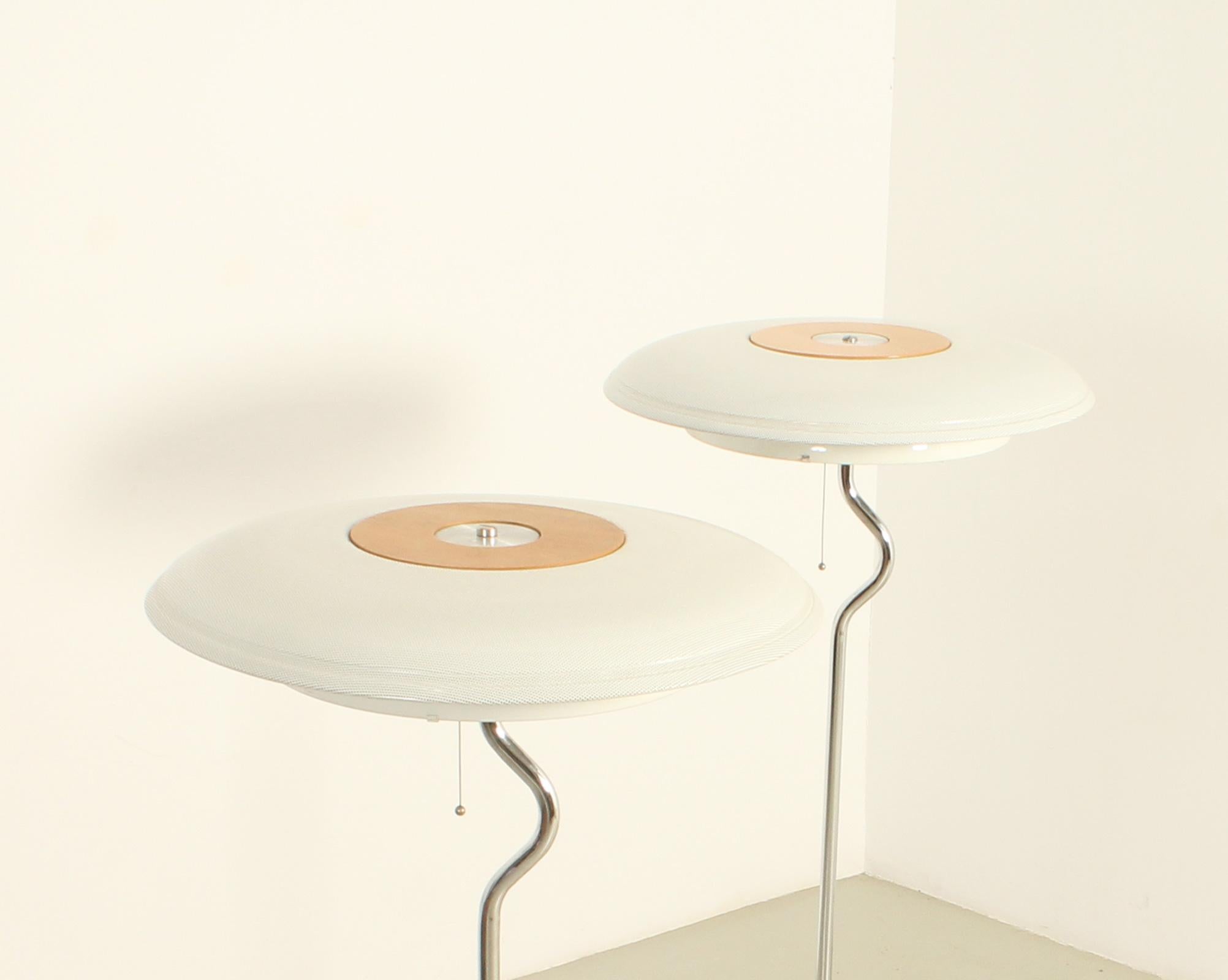 Pair of Swedish Floor Lamps by Ateljé Lyktan, 1980's For Sale 3
